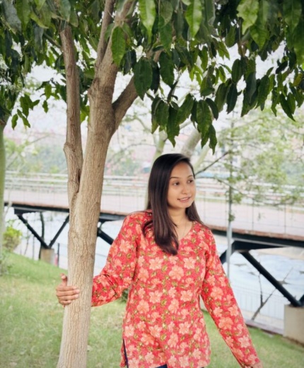 mehak full sleeve floral kurti