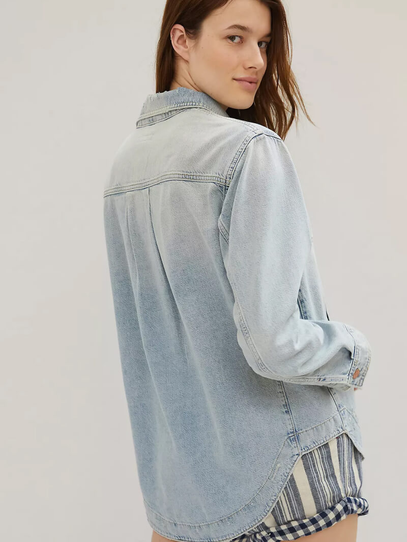 Seam L/S Tee With Tail - Image 6