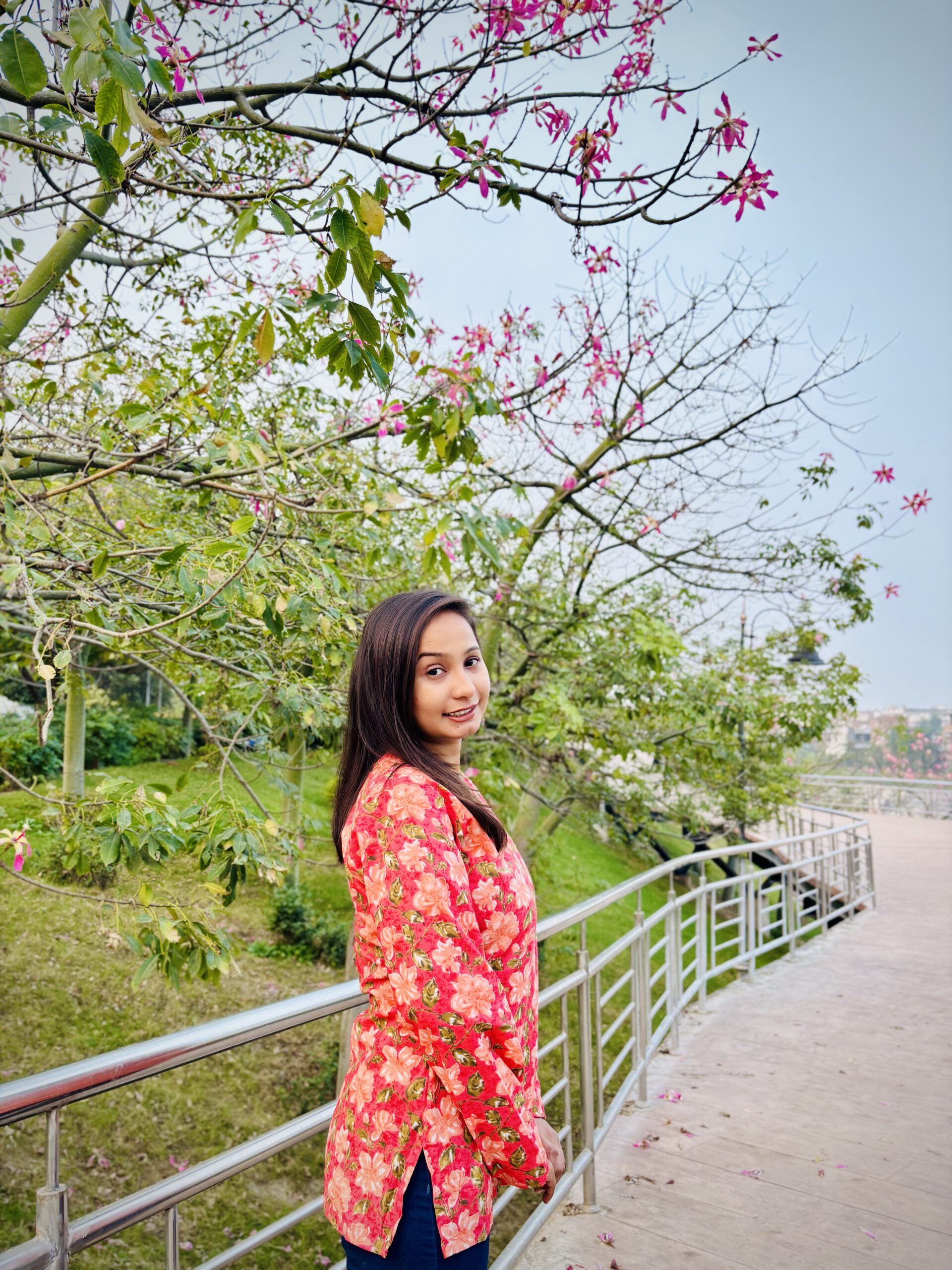 Mehak - Full Sleeve Floral Kurti - Image 2